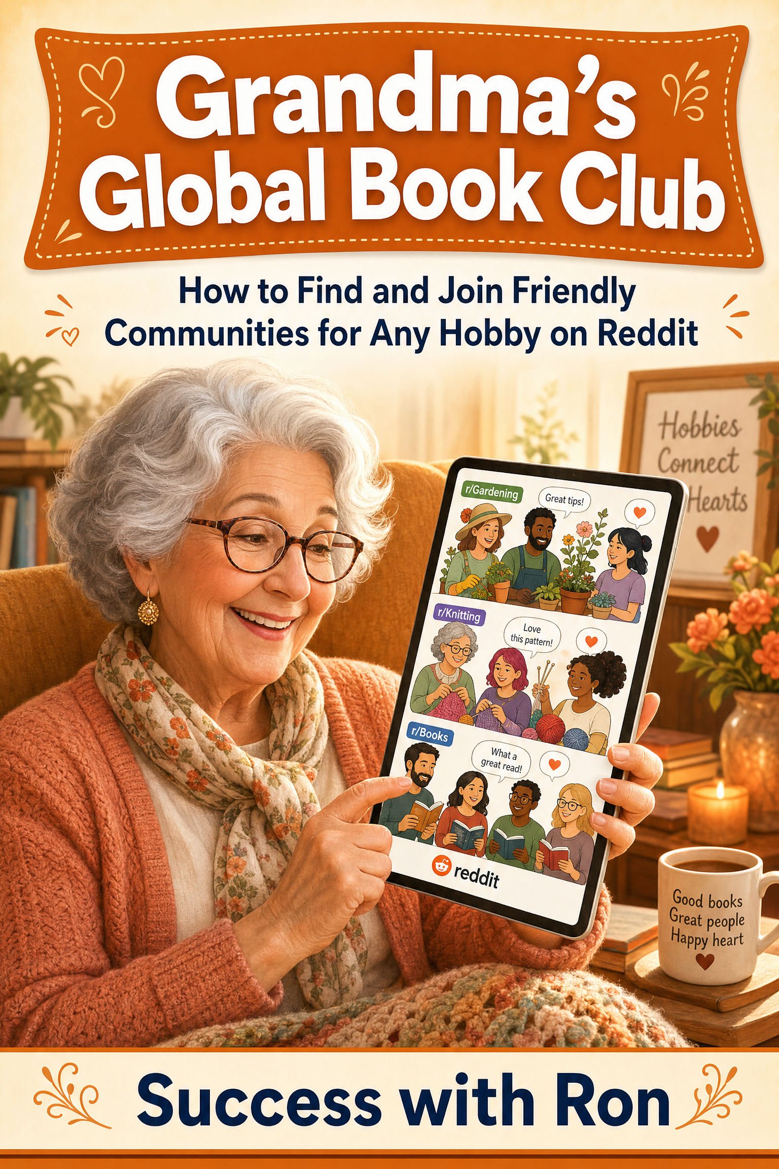 Grandma's Global Book Club: How to Build a Community and Drive Traffic Using Reddit