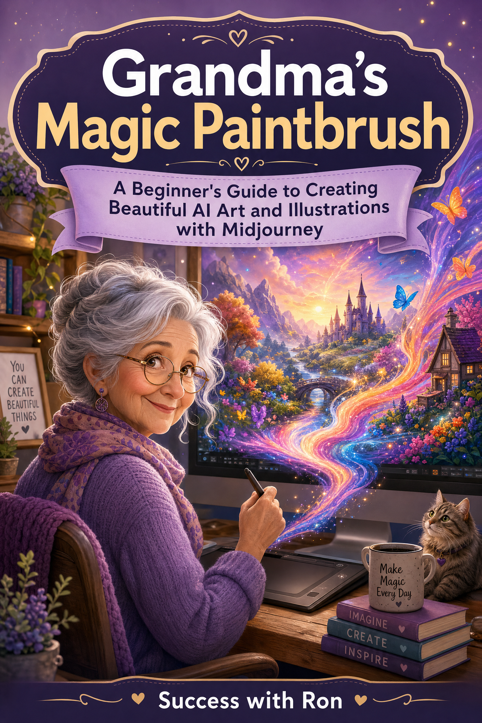 Grandma's Magic Paintbrush: How to Create Stunning AI Art Using Midjourney