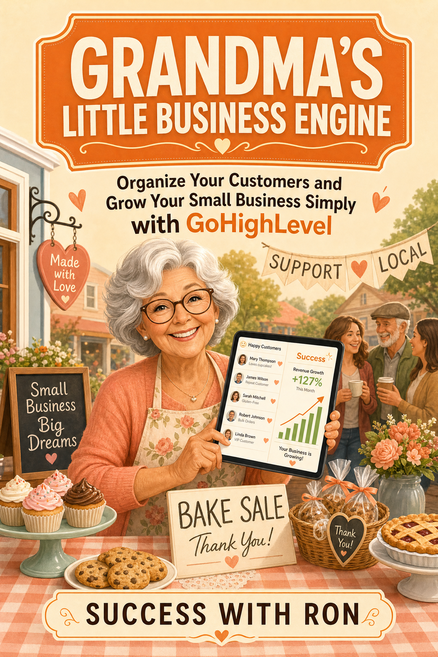 Grandma's Little Business Engine: How to Run Your Entire Business Using GoHighLevel
