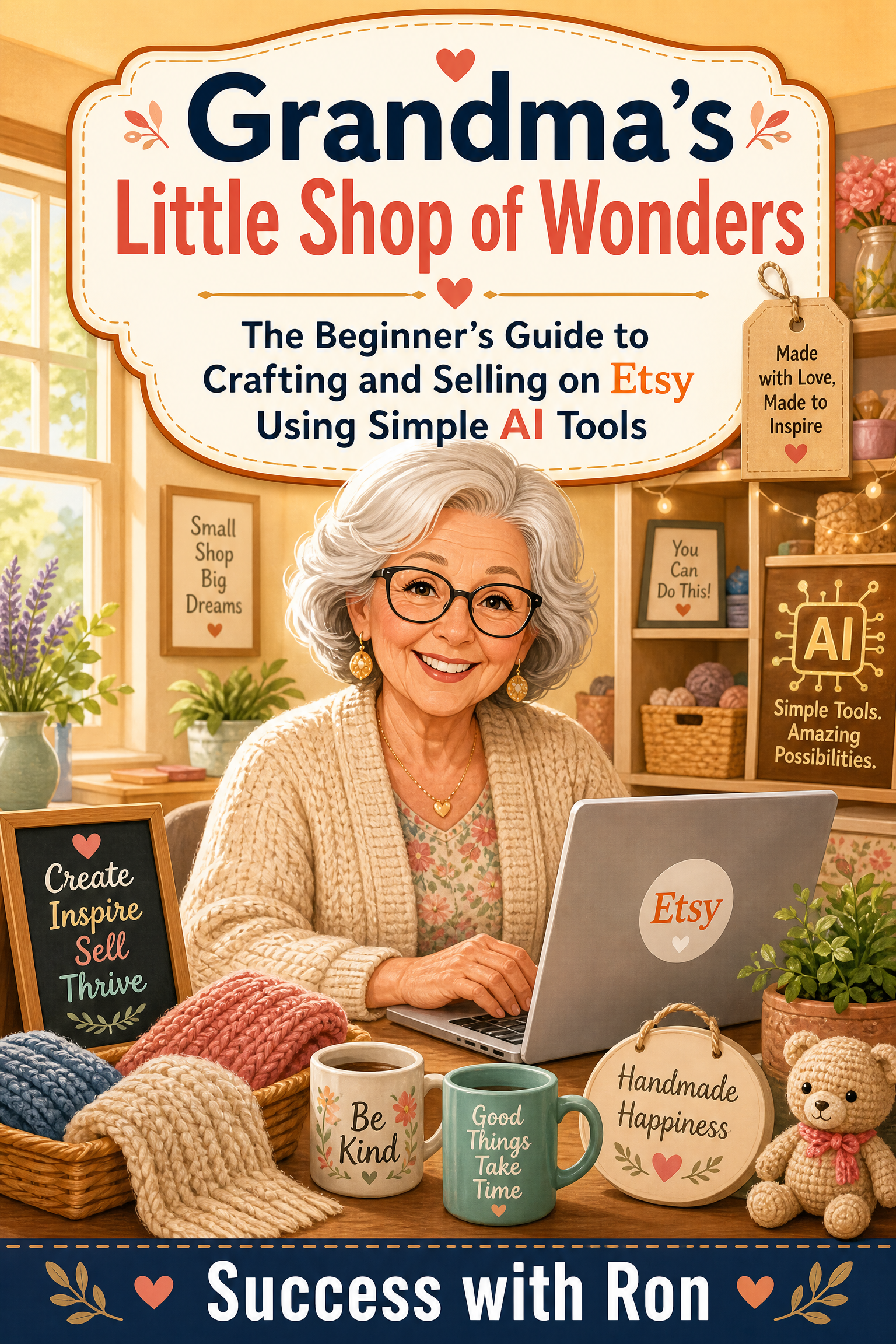 Grandma's Little Shop of Wonders: How to Sell on Etsy Using AI
