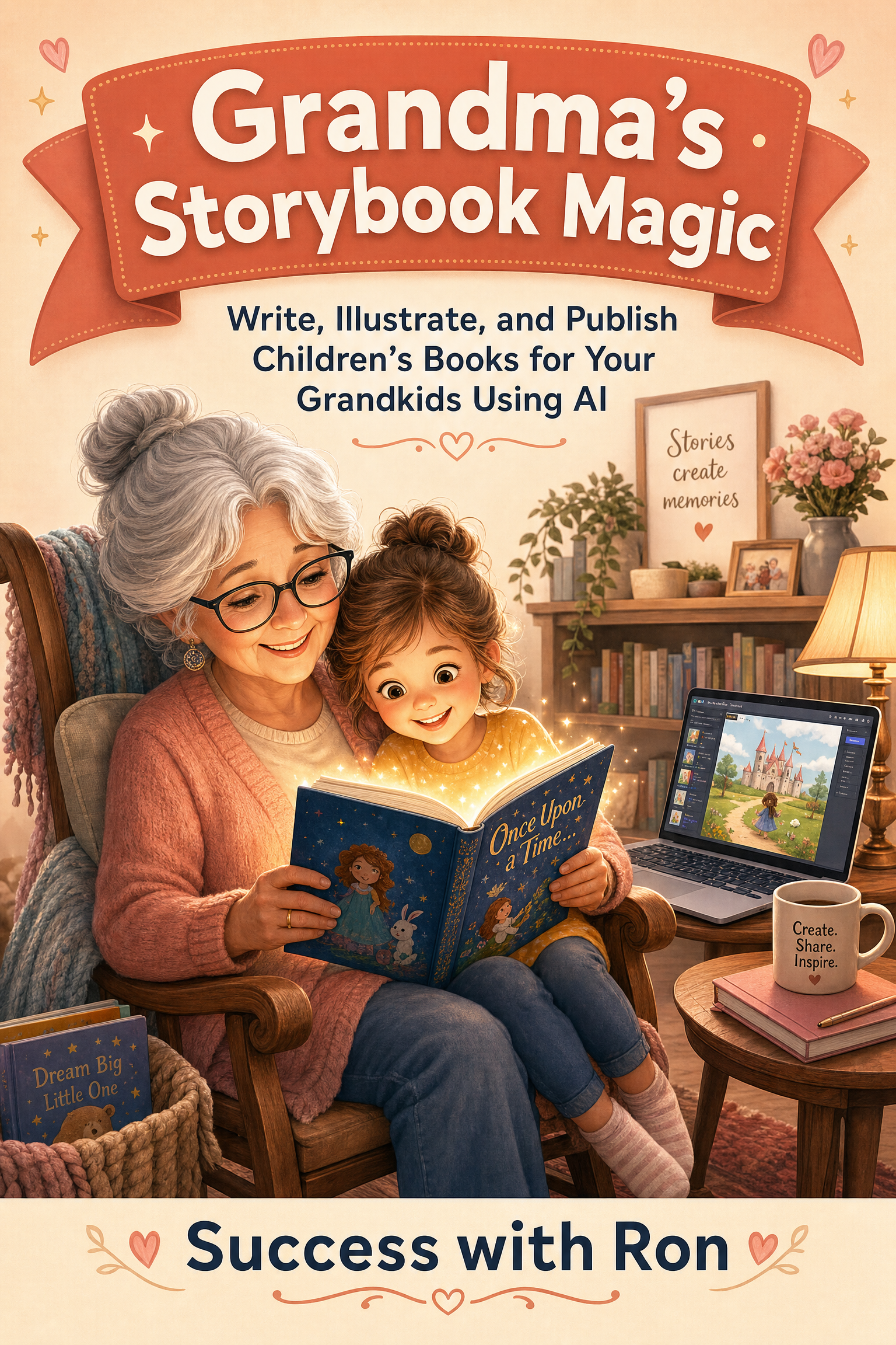 Grandma's Storybook Magic: How to Write and Publish AI Children's Books