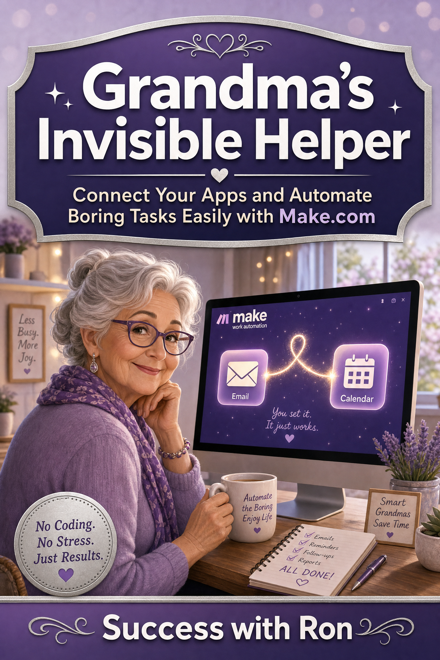 Grandma's Invisible Helper: How to Automate Your Business Using Make.com