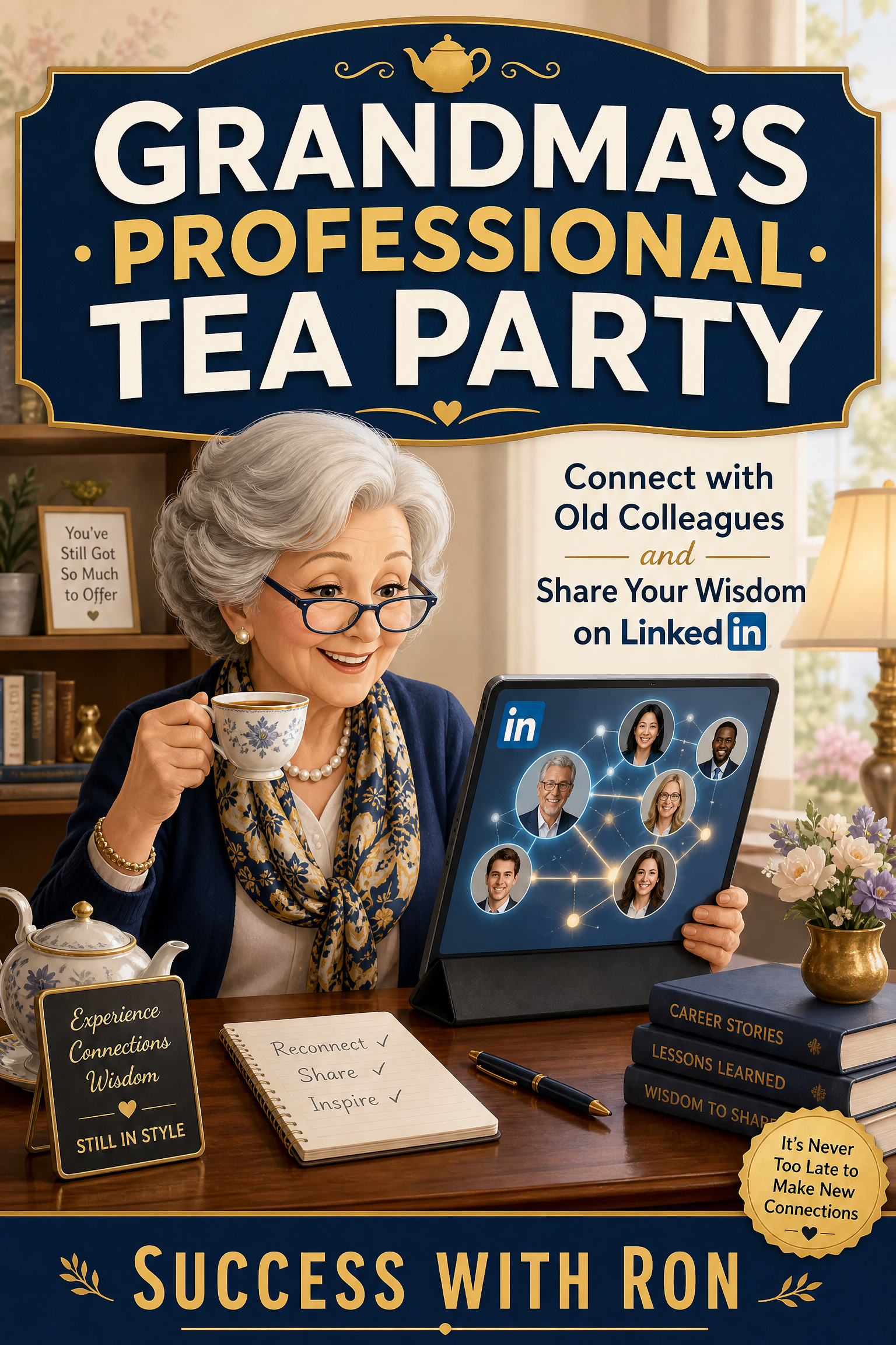 Grandma's Professional Tea Party: How to Build Your Business Network on LinkedIn